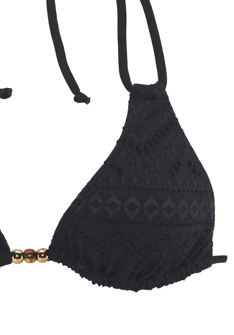 Lascana Lascana Triangel-Bikini-Top Bikini Oberteil Damen - schwarz - 0 | SportScheck