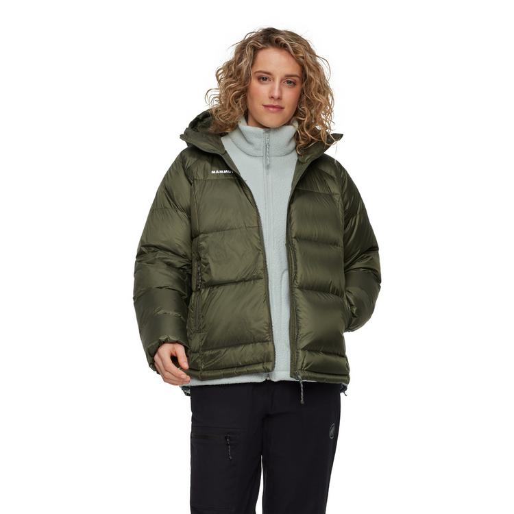 Mammut Mammut Glacier Glow IN Hooded Daunenjacke Damen - dark marsh - 0 | SportScheck