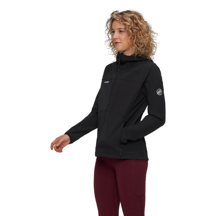 Mammut Mammut Ultimate Comfort SO Hooded Softshelljacke Damen - black - 2 | SportScheck