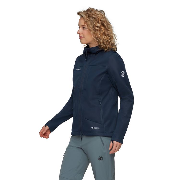 Mammut Mammut Ultimate VIII SO Hooded Softshelljacke Damen - marine - 2 | SportScheck