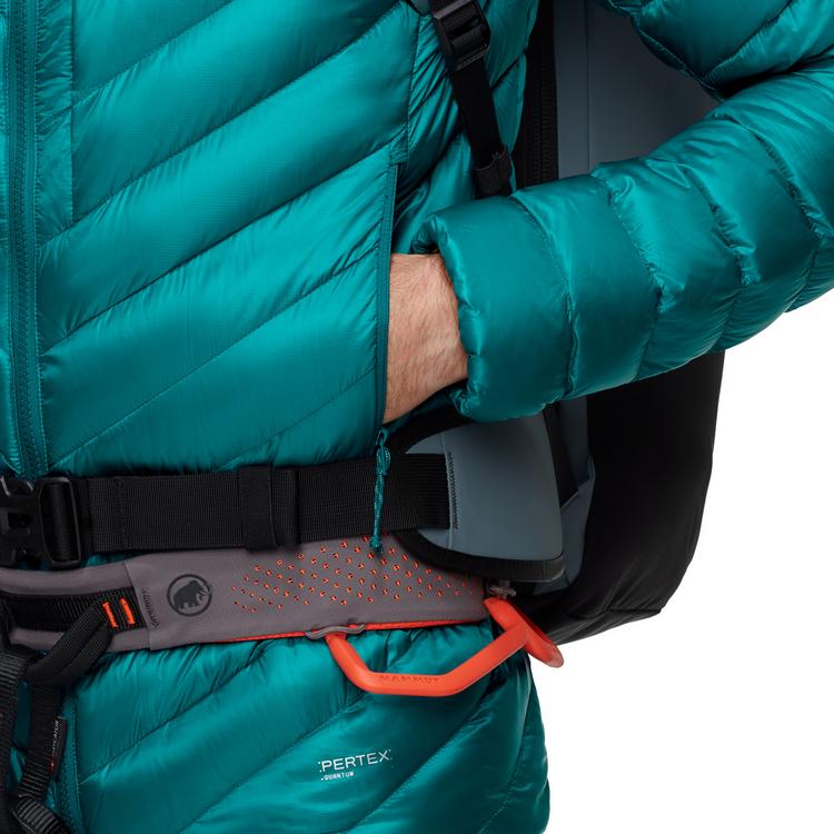 Mammut Mammut Broad Peak IN Hooded Daunenjacke Herren - deep teal-black - 0 | SportScheck