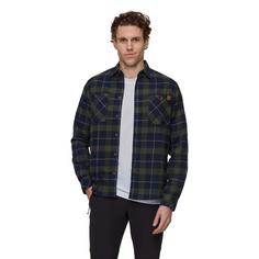 Rückansicht von Mammut Alvra Funktionshemd Herren marine-dark marsh