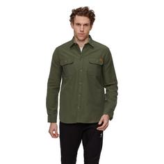 Rückansicht von Mammut Tamaro Funktionshemd Herren dark marsh