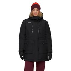Rückansicht von Mammut Arctic IN Hooded Daunenjacke Damen black
