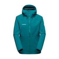 Mammut Ultimate Comfort SO Hooded Softshelljacke Damen - deep teal