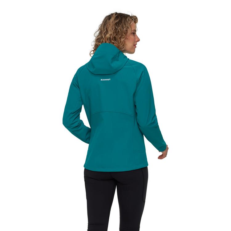 Mammut Mammut Ultimate Comfort SO Hooded Softshelljacke Damen - deep teal - 1 | SportScheck