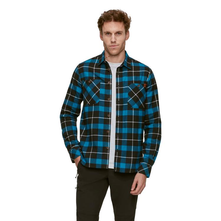 Mammut Mammut Alvra Funktionshemd Herren - black-glacier blue - 0 | SportScheck