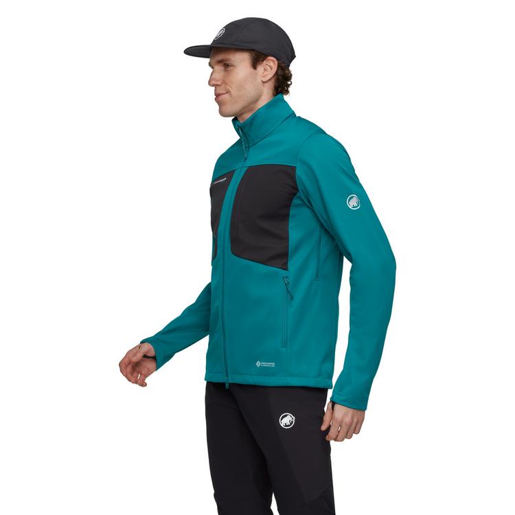 Mammut Mammut Ultimate VIII SO Softshelljacke Herren - deep teal-black - 2 | SportScheck