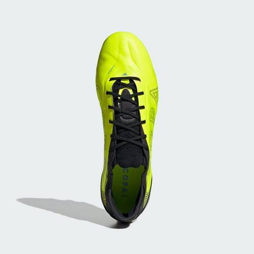 Rückansicht von adidas Copa Pure 3 Elite FG Fußballschuh Fußballschuhe Lucid Lemon / Lucid Lemon / Core Black