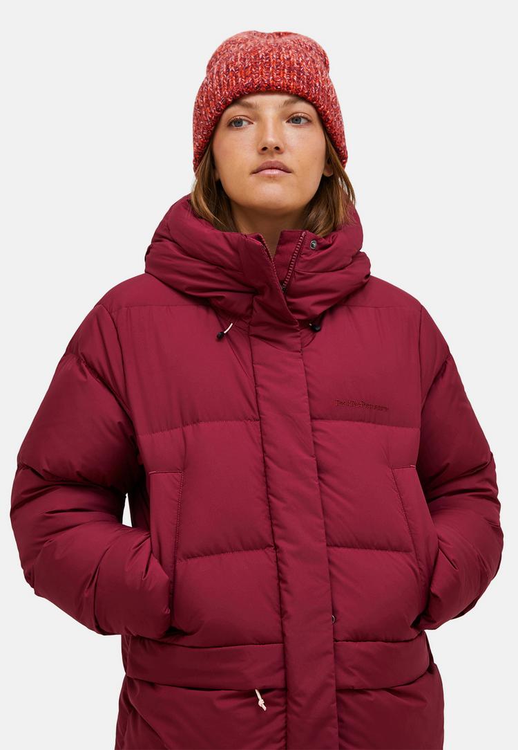 Peak Performance Peak Performance Daunenmantel Damen - weinrot - 0 | SportScheck