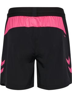 Rückansicht von hummel Funktionsshorts Kinder BLACK/PINK