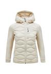 Peak Performance W Helium Down Hybrid Hood Steppjacke Damen - BEIGE