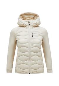 Peak Performance W Helium Down Hybrid Hood Steppjacke Damen - BEIGE