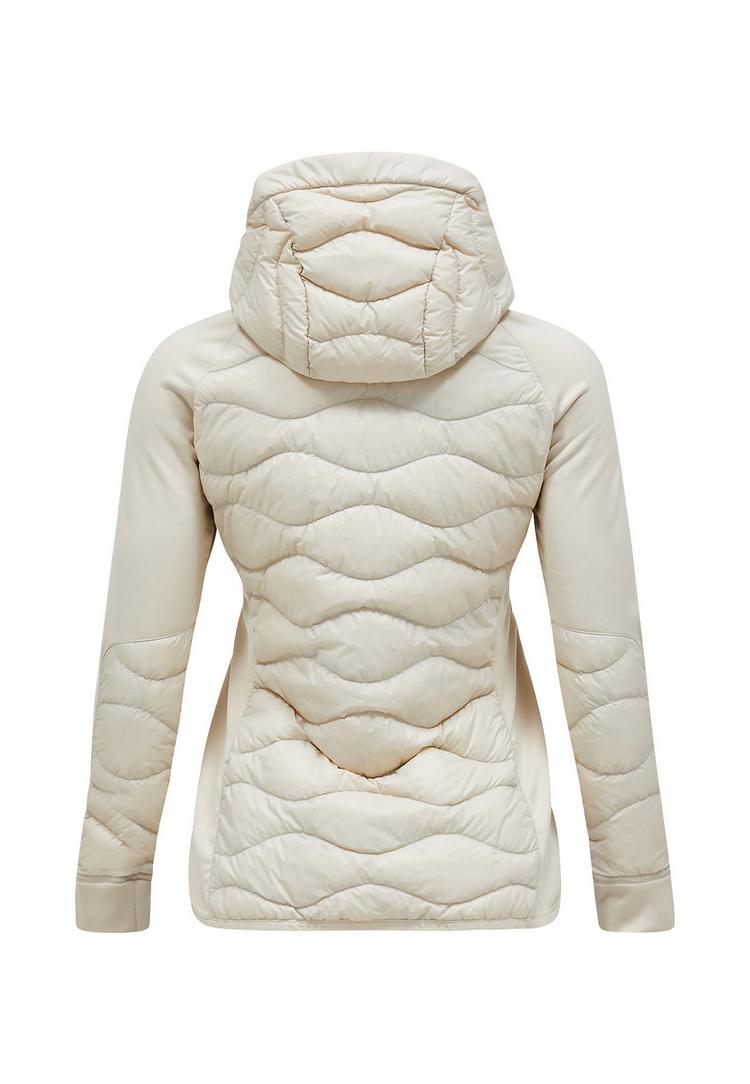 Peak Performance Peak Performance W Helium Down Hybrid Hood Steppjacke Damen - BEIGE - 0 | SportScheck