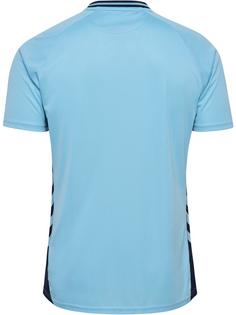 Rückansicht von hummel Funktionsshirt SKY BLUE