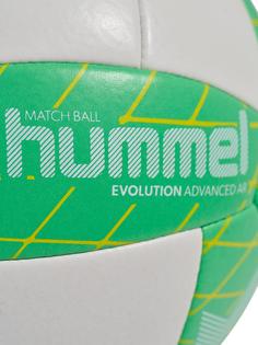 Rückansicht von hummel Handball OFF WHITE/GREEN/YELLOW