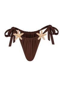 Moda Minx Bikini Hose Damen - Coffee