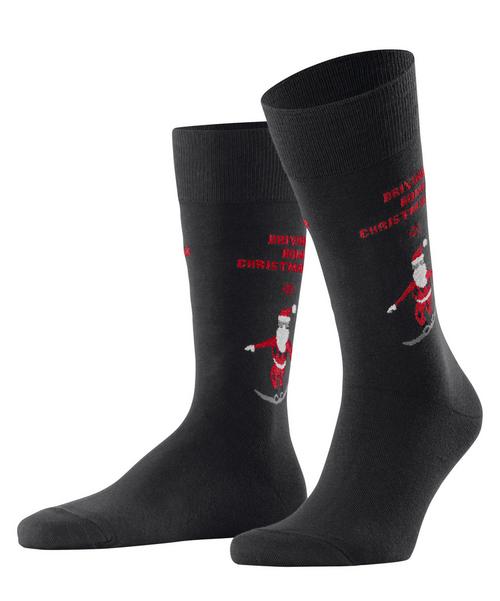 Burlington Snowboarding Santa Socken Herren