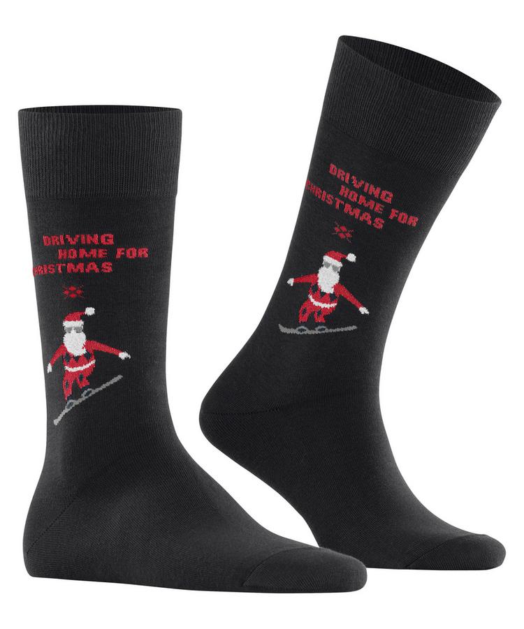Burlington Burlington Snowboarding Santa Socken Herren - black (3000) - 0 | SportScheck