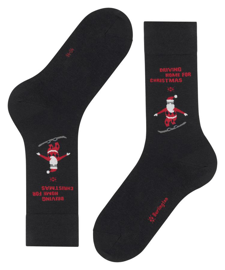Burlington Burlington Snowboarding Santa Socken Herren - black (3000) - 2 | SportScheck
