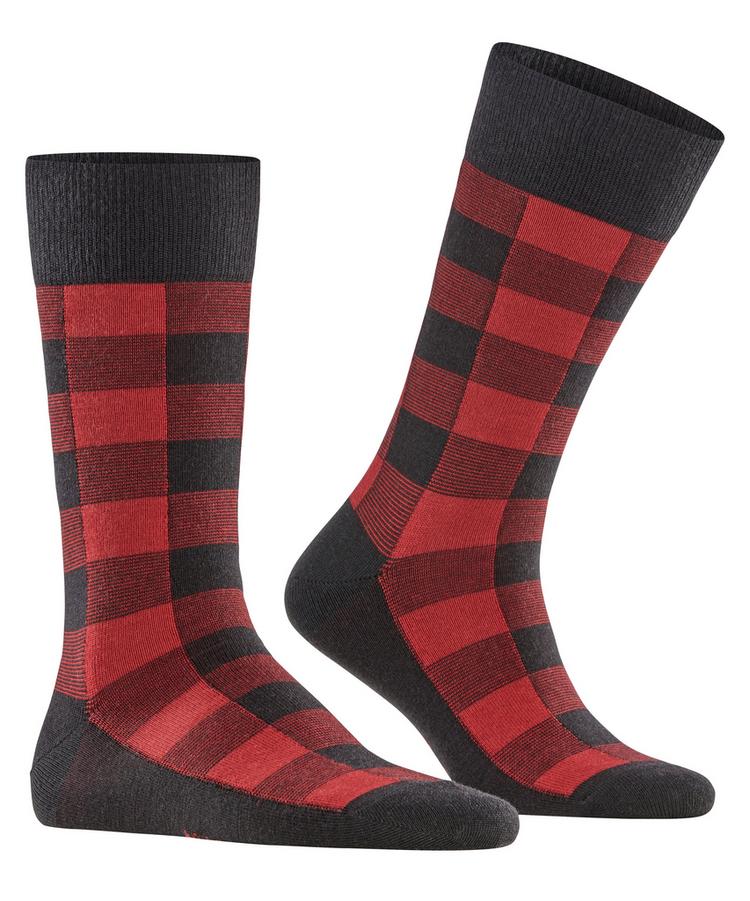 Burlington Burlington Buffalo Check SO Socken Herren - black (3000) - 0 | SportScheck