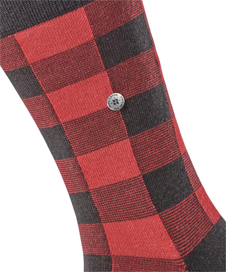 Burlington Burlington Buffalo Check SO Socken Herren - black (3000) - 1 | SportScheck