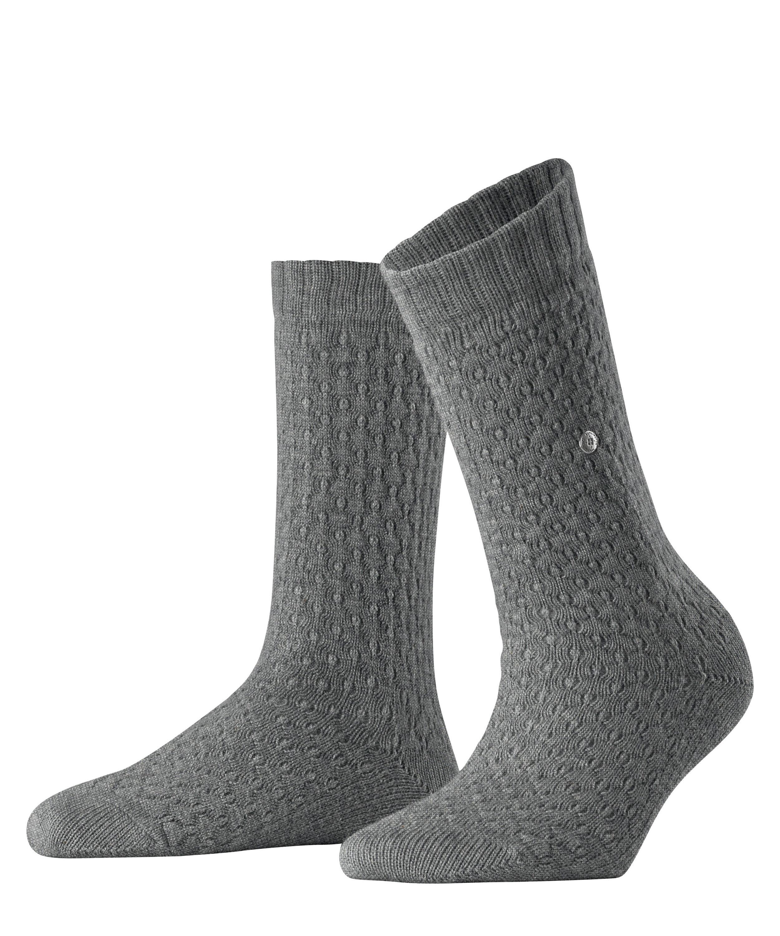 Burlington Orkney SO Socken Damen - light greymel. (3390)