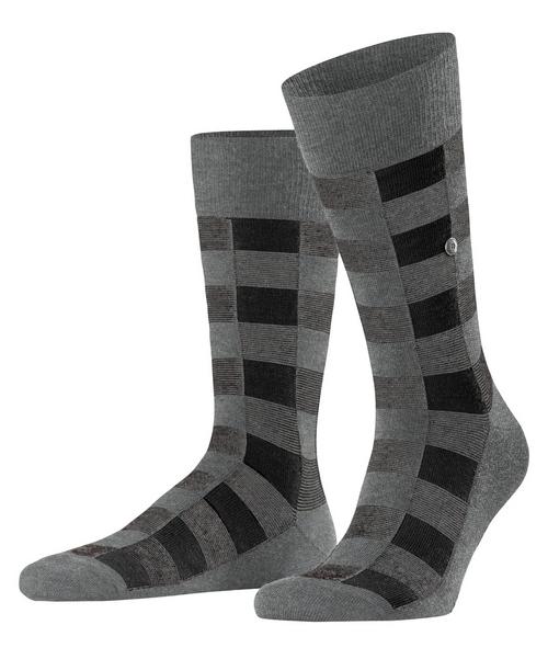 Burlington Buffalo Check SO Socken Herren