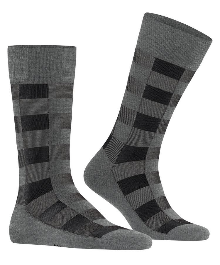 Burlington Burlington Buffalo Check SO Socken Herren - dark grey (3070) - 0 | SportScheck