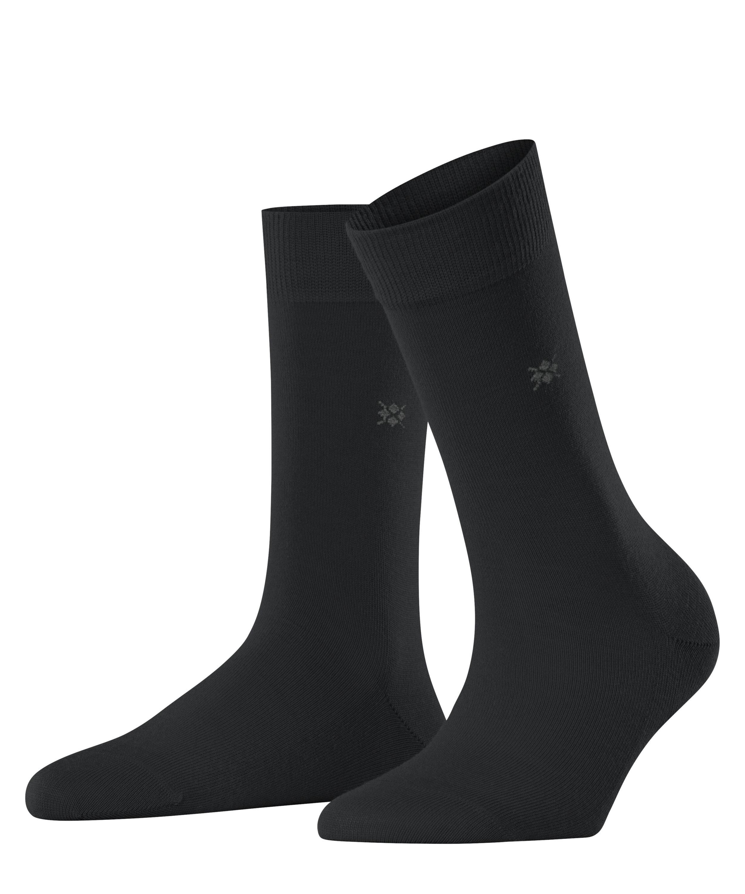 Burlington Bloomsbury SO Socken Damen - black (3000)