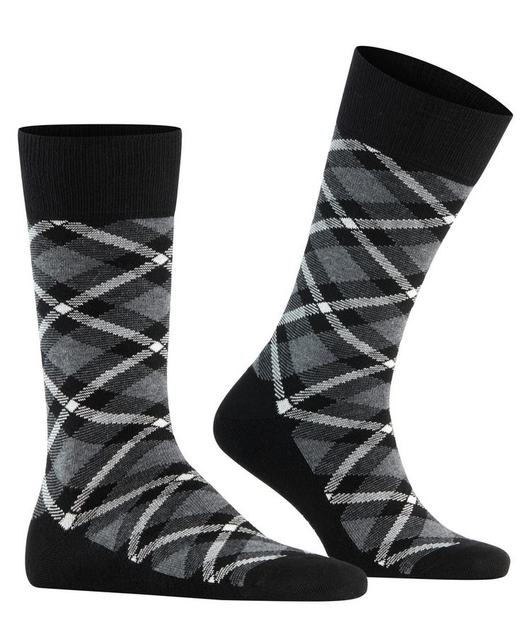 Burlington Burlington Tartan SO Socken Herren - black (3000) - 0 | SportScheck