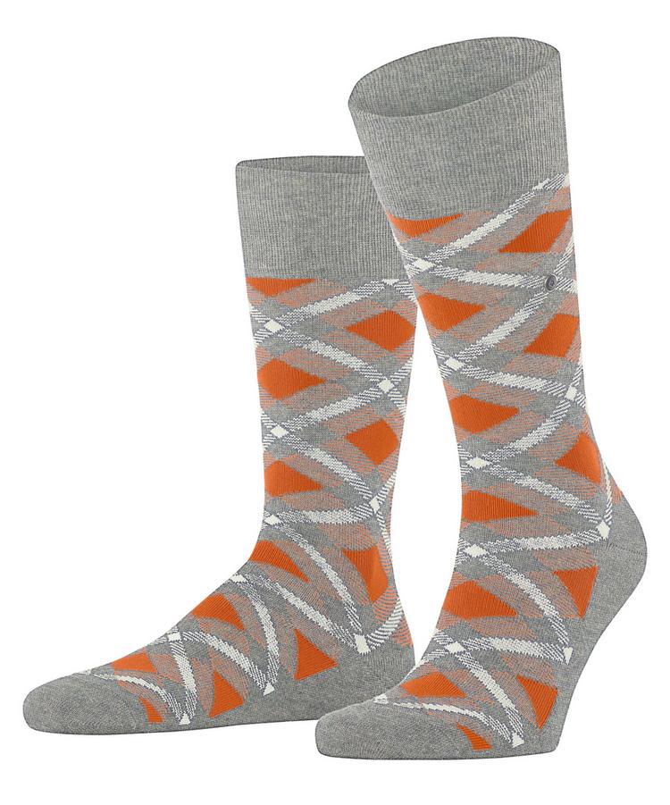 Burlington Burlington Tartan SO Socken Herren - lt. heather (3223) - 0 | SportScheck