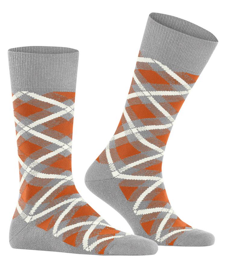 Burlington Burlington Tartan SO Socken Herren - lt. heather (3223) - 0 | SportScheck