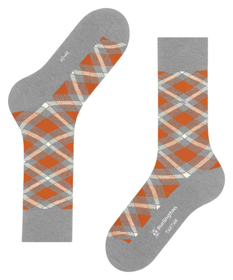 Burlington Burlington Tartan SO Socken Herren - lt. heather (3223) - 2 | SportScheck