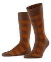 Burlington Buffalo Check Socken Herren - caramel (5042)