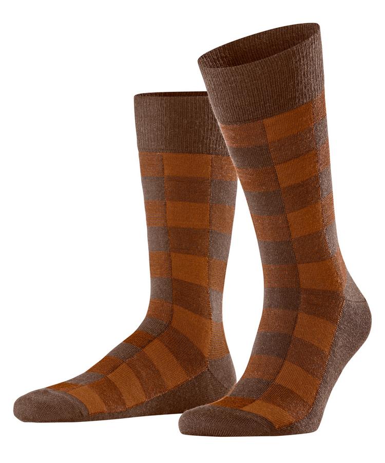 Burlington Burlington Buffalo Check SO Socken Herren - caramel (5042) - 0 | SportScheck