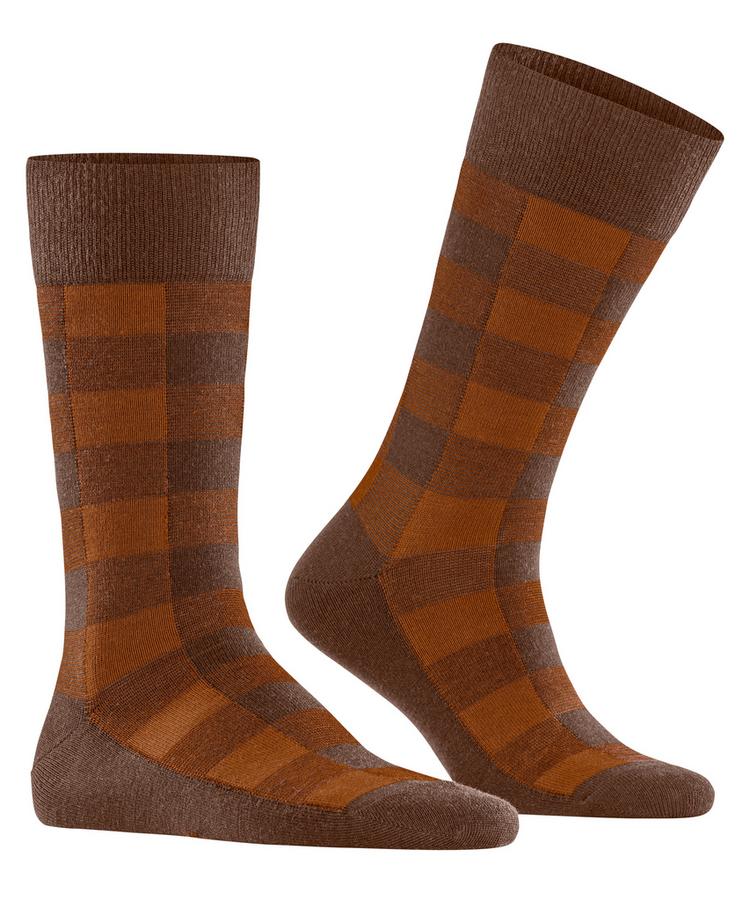 Burlington Burlington Buffalo Check SO Socken Herren - caramel (5042) - 0 | SportScheck