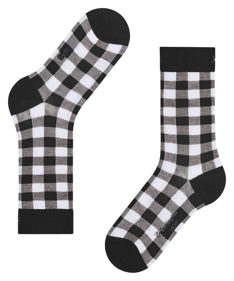 Burlington Burlington Vichy SO Socken Damen - black (3000) - 2 | SportScheck