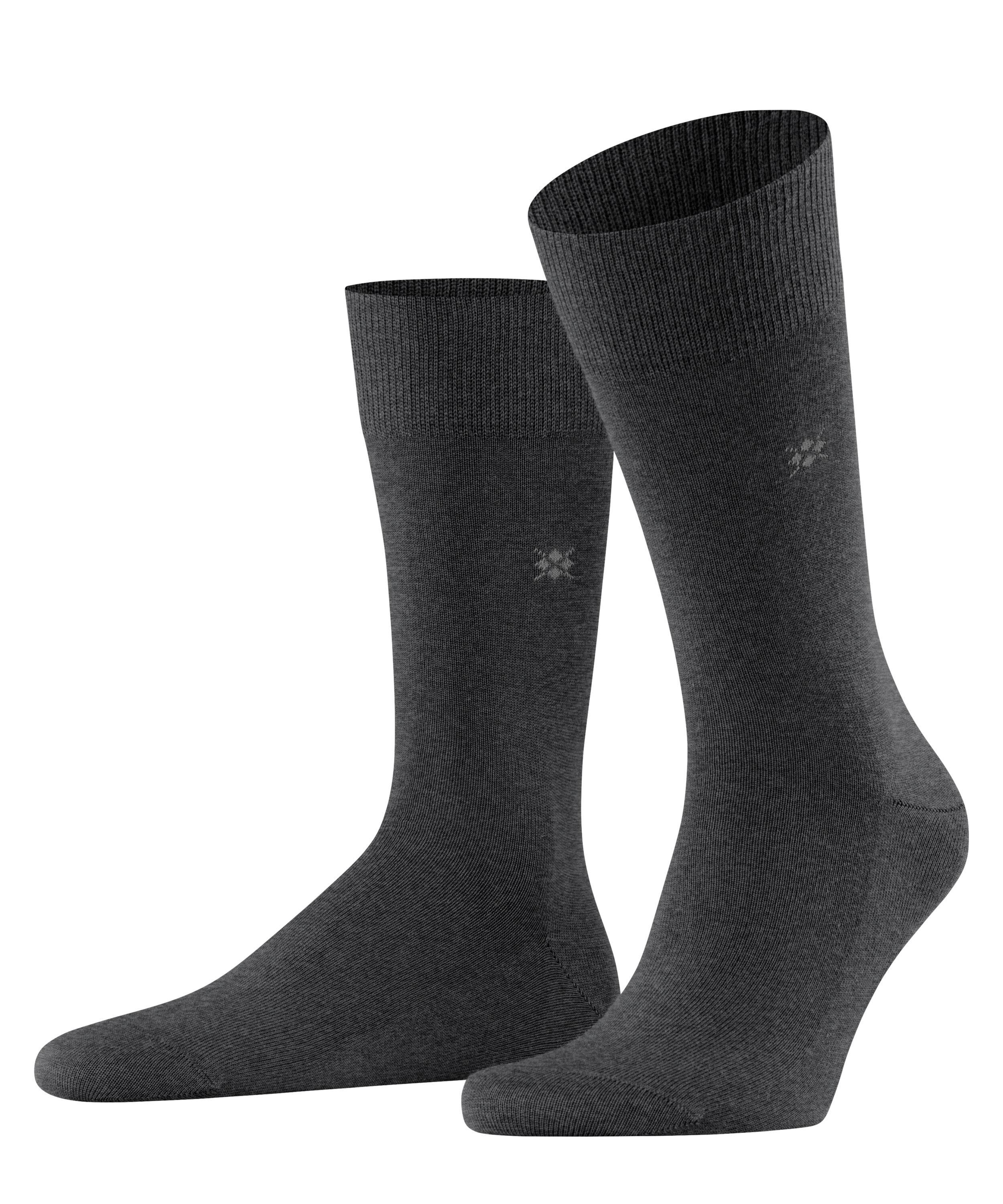 Burlington Leeds SO Socken Herren - asphalt mel. (3180)