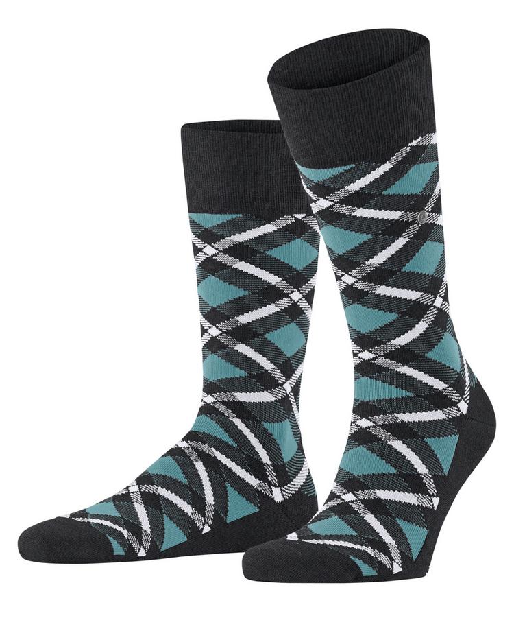 Burlington Burlington Tartan SO Socken Herren - oil mel. (3986) - 0 | SportScheck