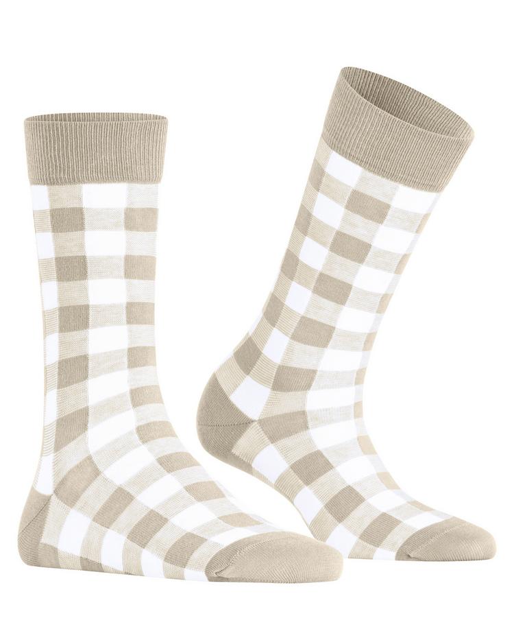 Burlington Burlington Vichy SO Socken Damen - gravel (4840) - 0 | SportScheck