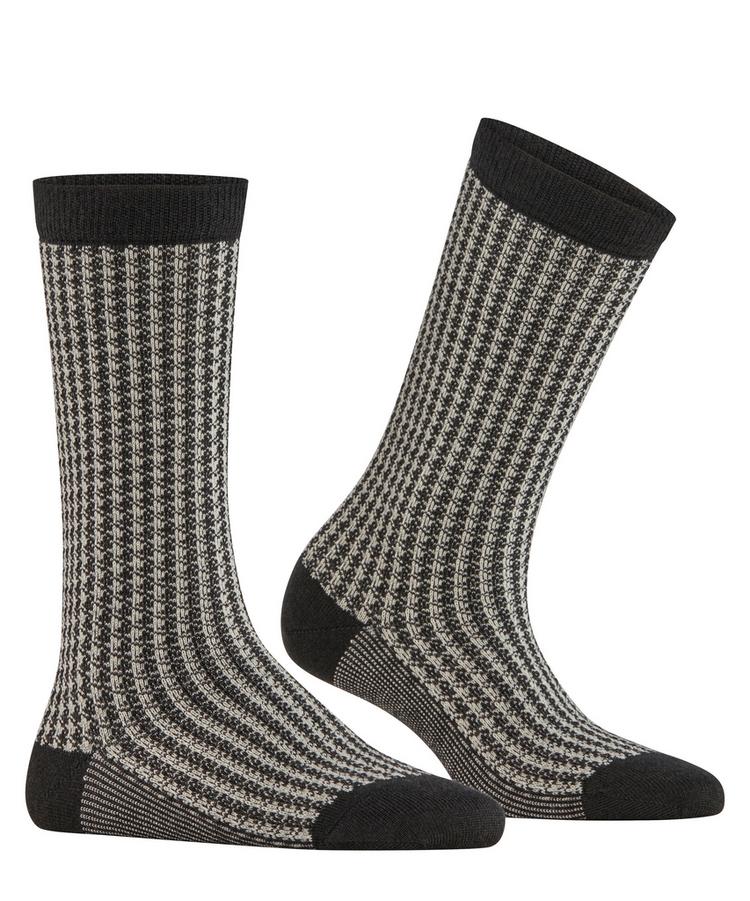 Burlington Burlington Pepita SO Socken Damen - black (3000) - 0 | SportScheck