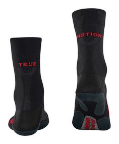 Rückansicht von Falke Running True Motion Laufsocken Herren black (3008)