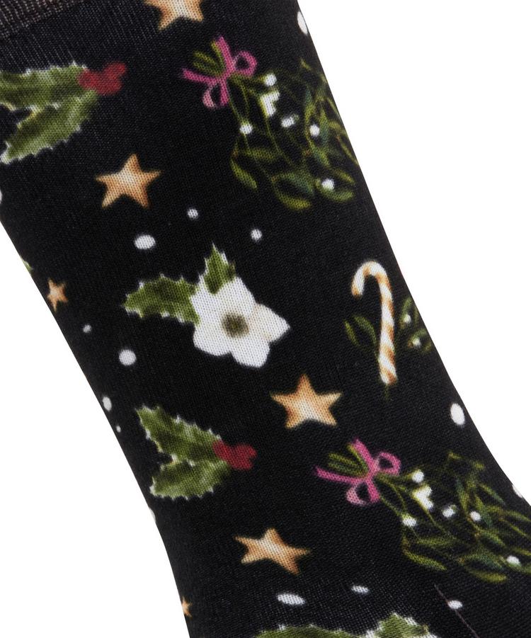 Burlington Burlington Fancy Christmas SO Socken Damen - black (3000) - 1 | SportScheck