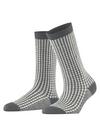 Burlington Pepita SO Socken Damen - dark grey (3070)