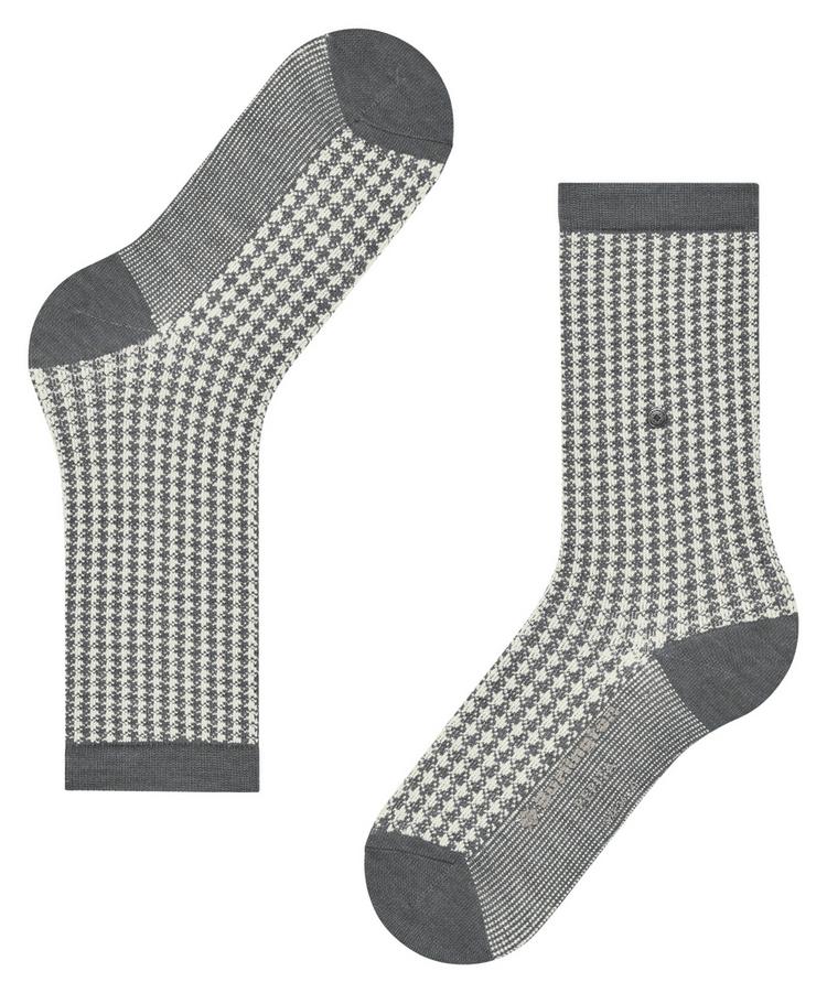 Burlington Burlington Pepita SO Socken Damen - dark grey (3070) - 2 | SportScheck