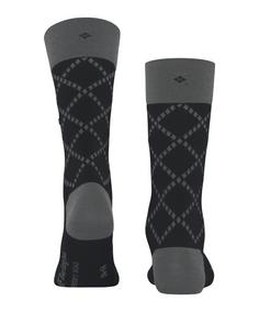 Rückansicht von Burlington Ferry Road SO Freizeitsocken Herren black (3000)