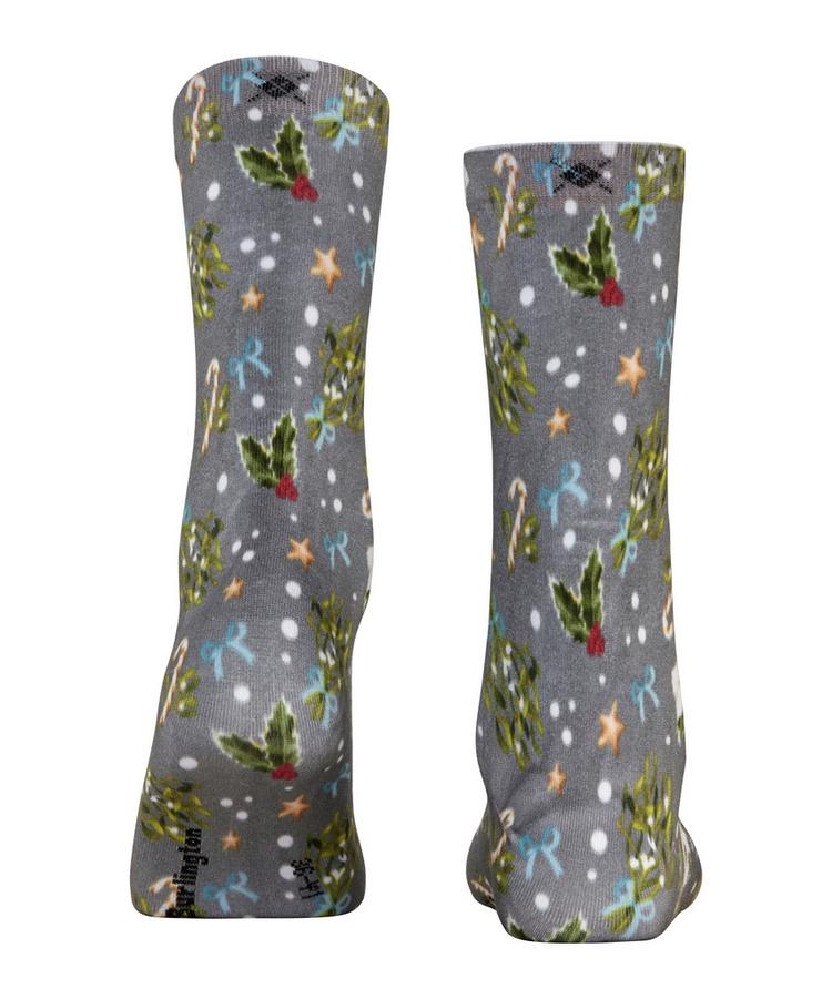 Burlington Burlington Fancy Christmas SO Socken Damen - light greymel. (3390) - 0 | SportScheck