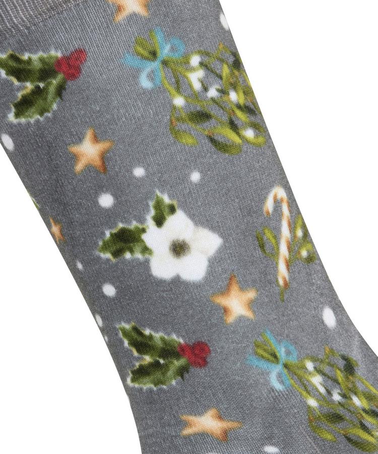 Burlington Burlington Fancy Christmas SO Socken Damen - light greymel. (3390) - 1 | SportScheck
