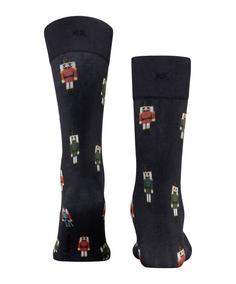 Rückansicht von Burlington December Days SO Freizeitsocken Herren marine (6120)